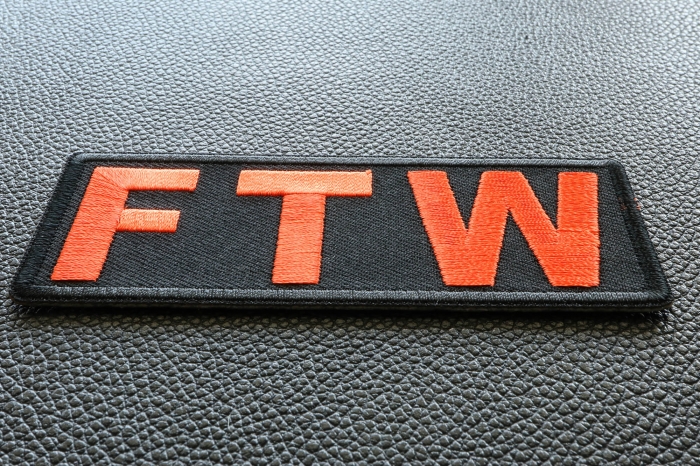 FTW Patch diagonal view