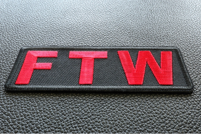 FTW Patch diagonal view