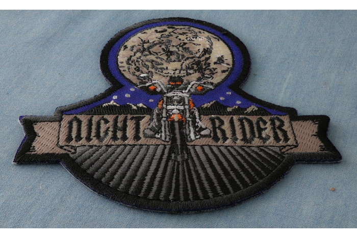 Night Rider Patch diagonal view