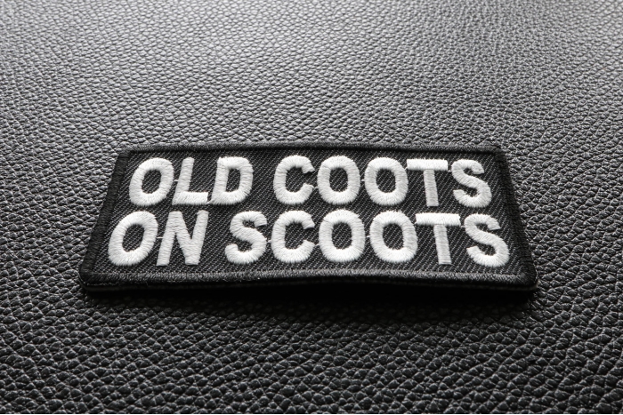 Old Coots On Scoots Patch diagonal view