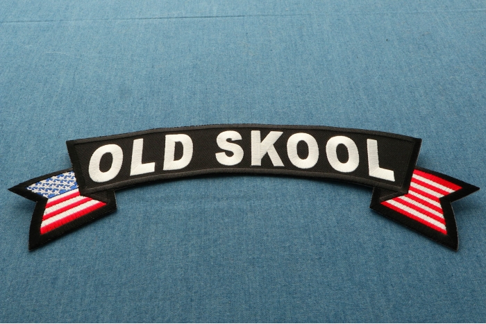Old Skool Patch diagonal view