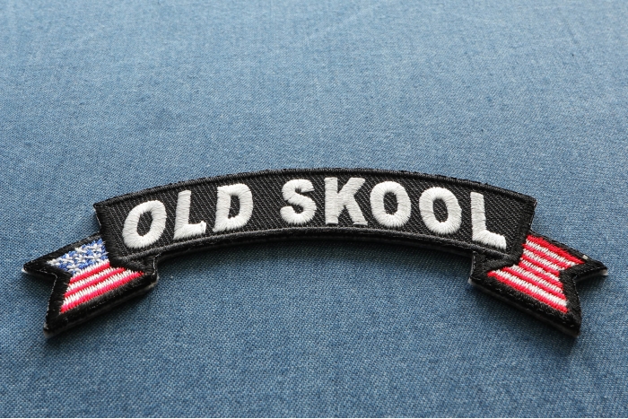 Old Skool Patch diagonal view