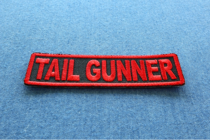 Tail Gunner Patch diagonal view