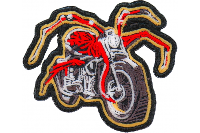 Spider Motorcycle Patch