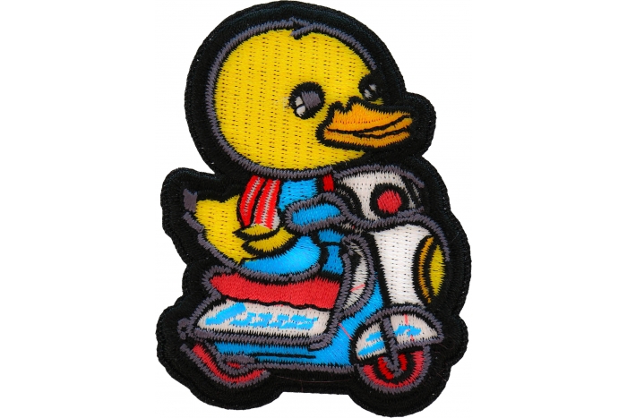Baby Duck Biker Patch