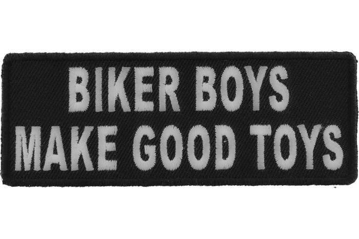 Biker Boys Make Good Toys Patch