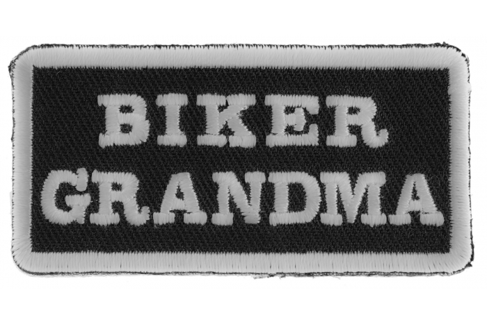 Biker Grandma Patch