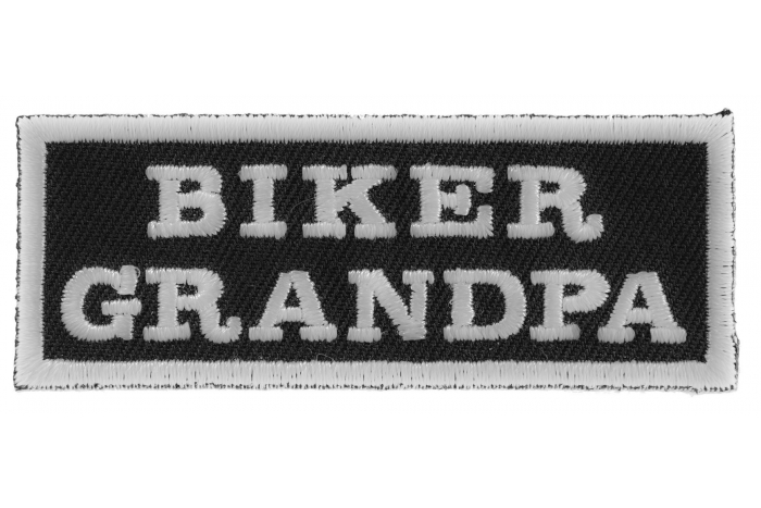 Biker Grandpa Patch
