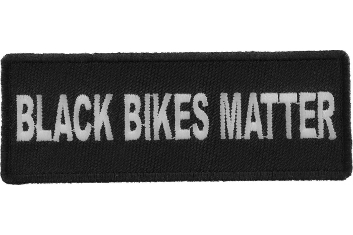 Black Bikes Matter Patch