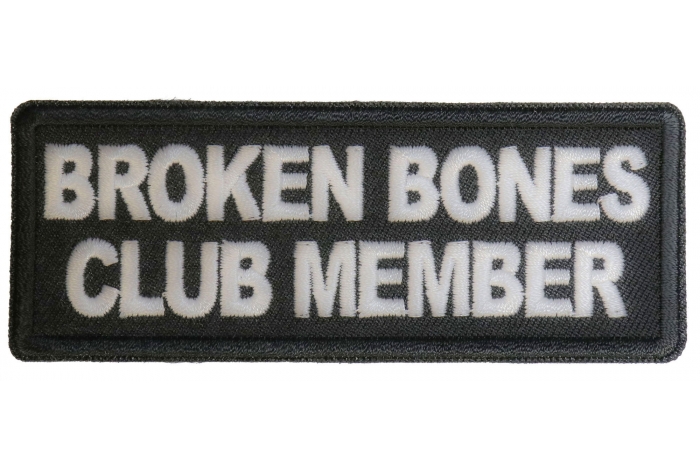 Broken Bones Club Member Patch