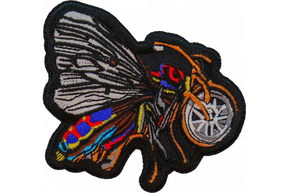 Butterfly Biker Patch, Biker Vest Patches, Sew or Iron on Patch by Ivamis  Patches