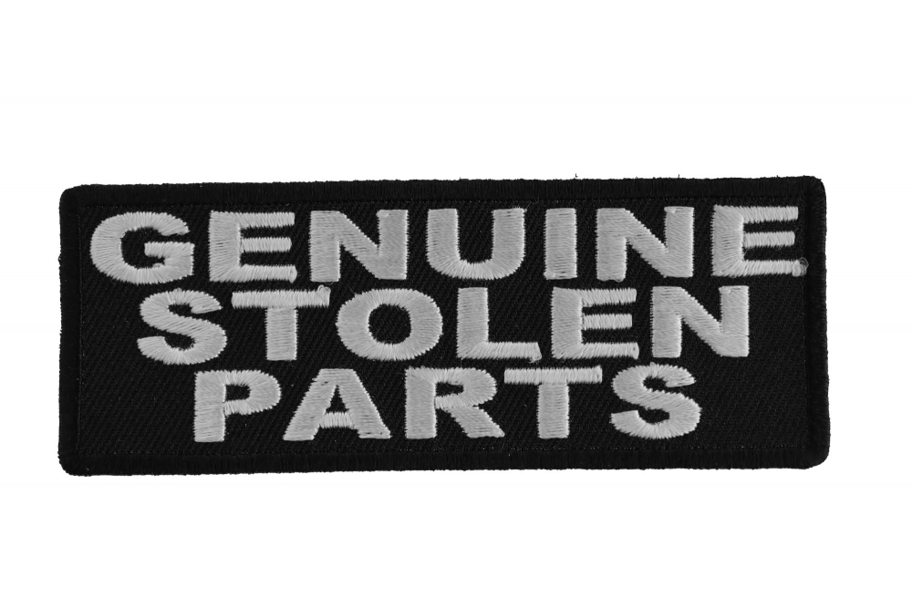 Genuine Stolen Parts Patch