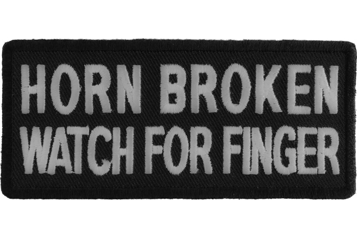 Horn Broken Watch For Finger Patch