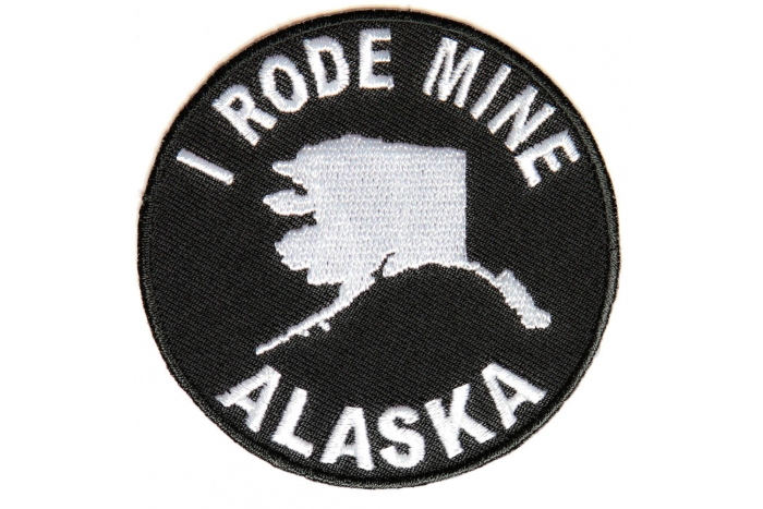 I Rode Mine To Alaska Patch