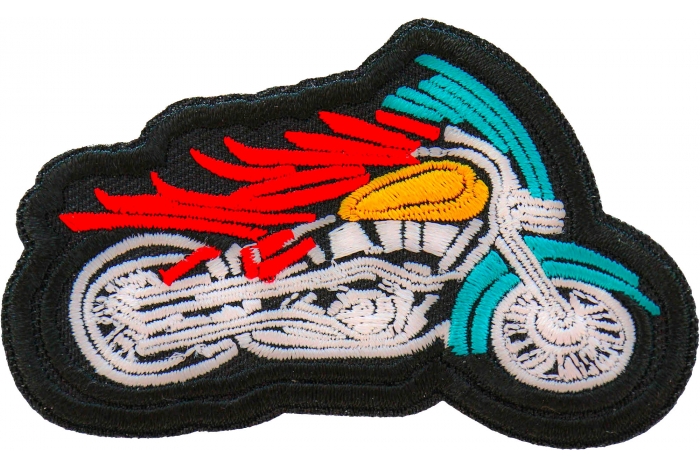 Indian Biker Patch