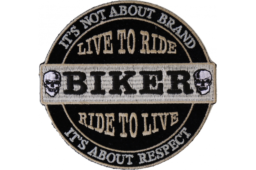 Skeleton Rider on Bike FAFO Patch, Biker Skull Patches by Ivamis Patches