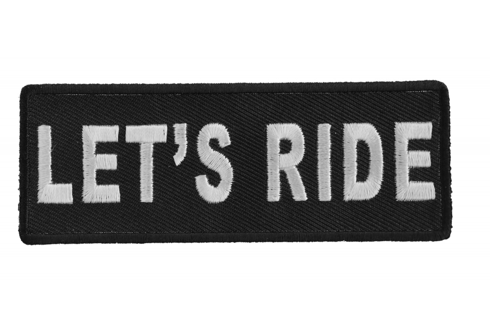 Lets Ride Patch