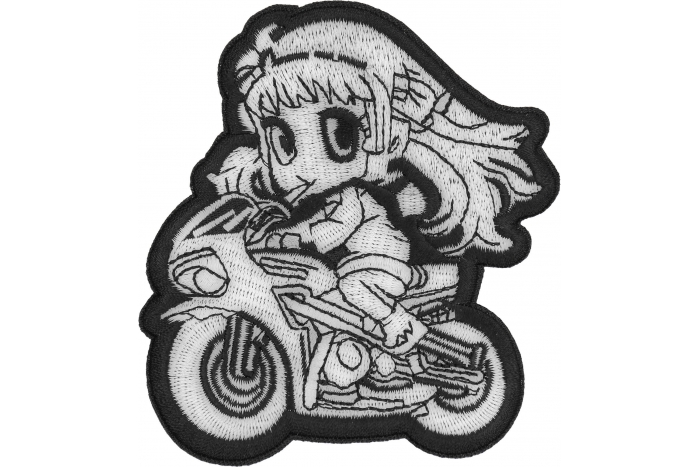 Little Girl Biker Patch