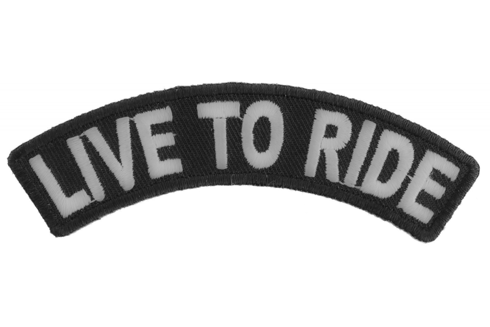 Live To Ride Patch