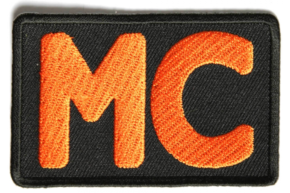 Orange MC Patch
