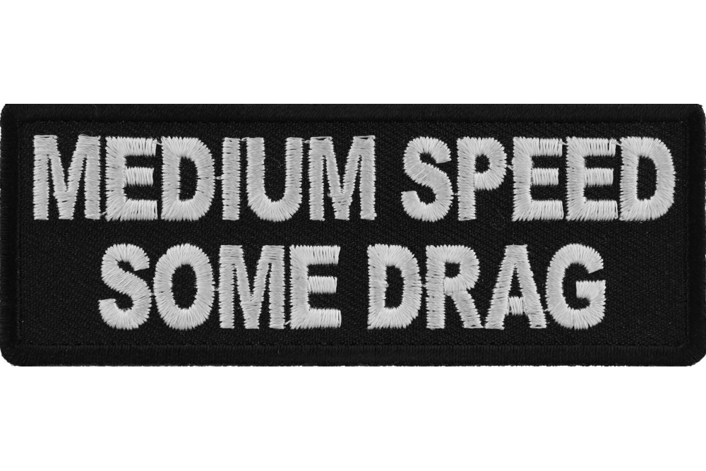  I Feel The Need for Speed Patch, Biker Sayings Patches