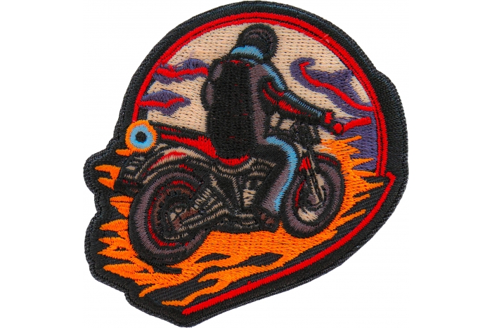 Motorcycle Biker Patch