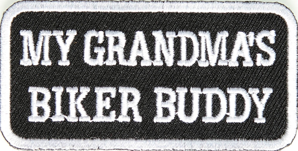 My Grandmas Biker Buddy Patch