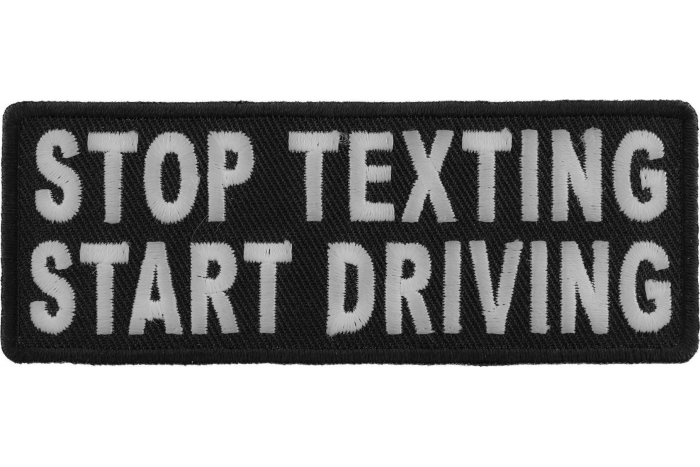 Stop Texting Start Driving Patch
