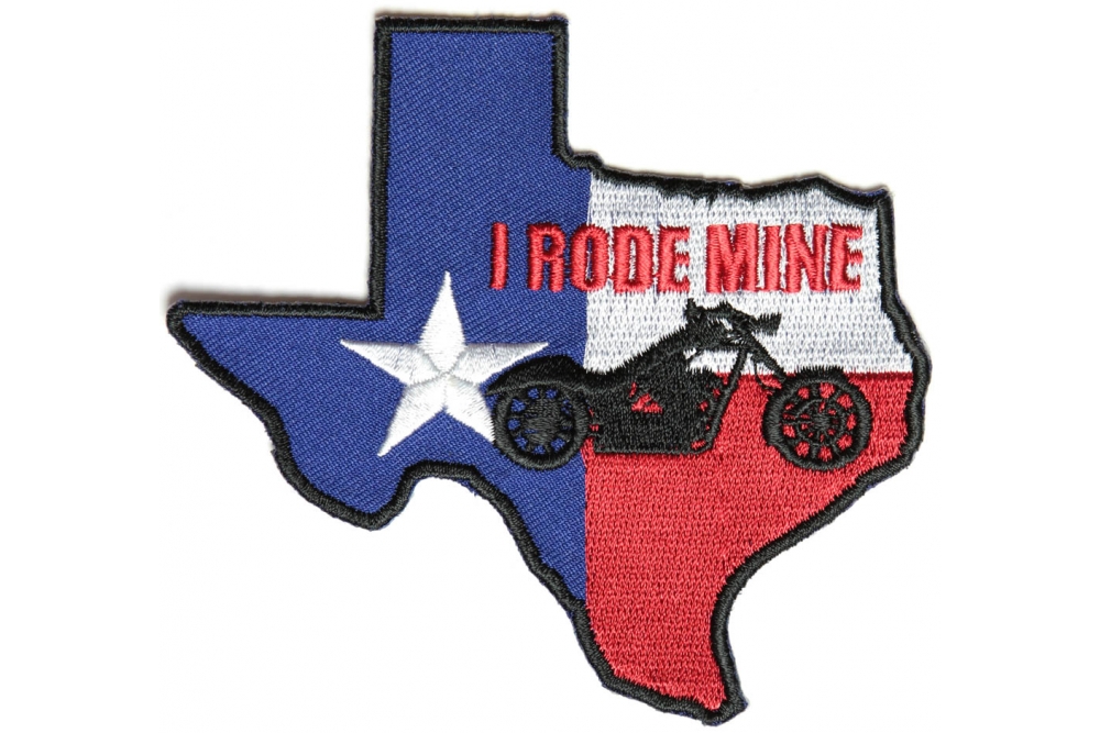 Texas I Rode Mine Patch