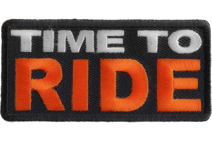 Time To Ride Patch