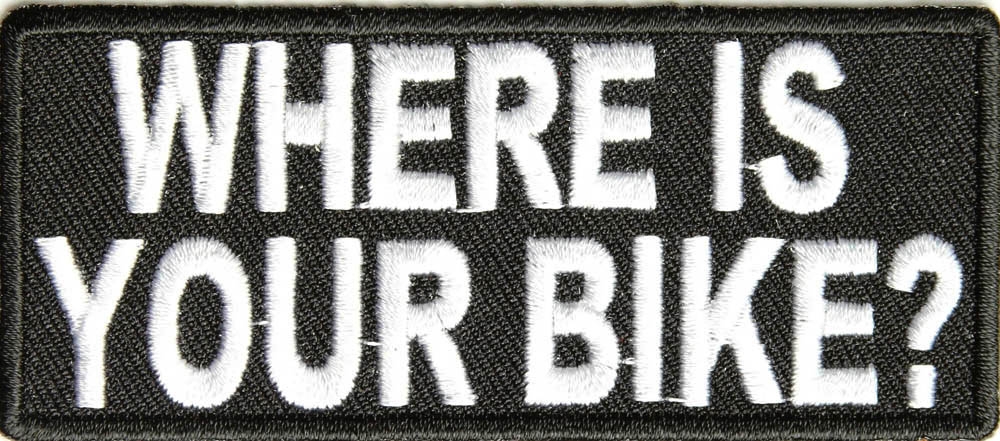Where Is Your Bike Patch