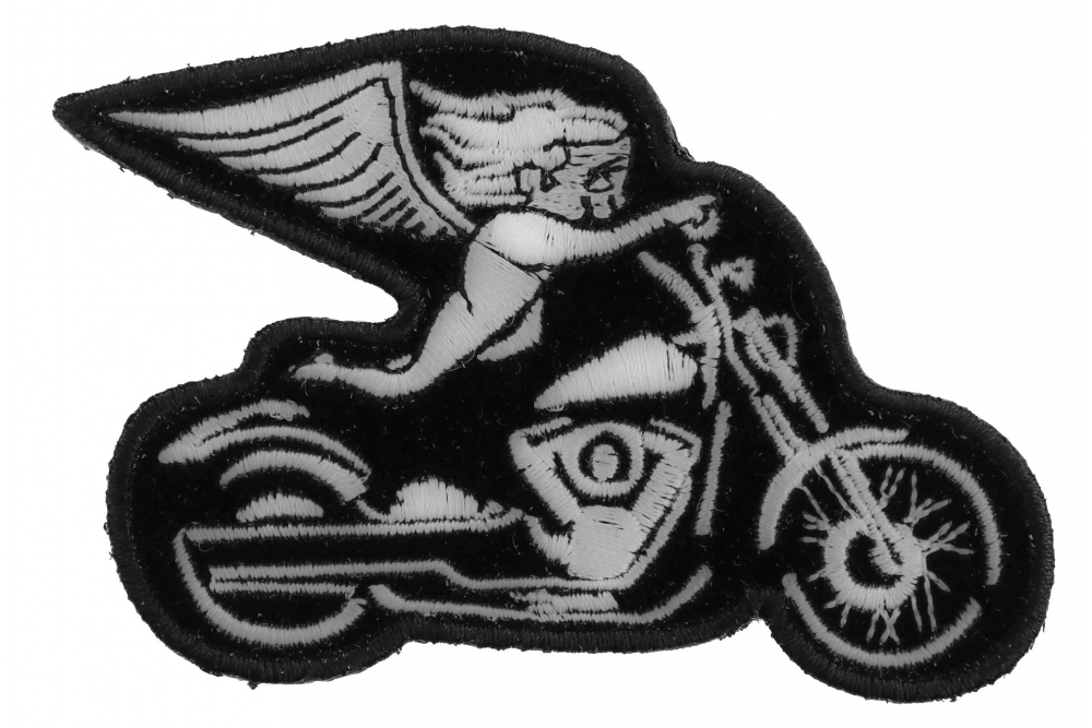 Lethal Angel Iron-On Patch For Jackets / Biker Patch For Clothes