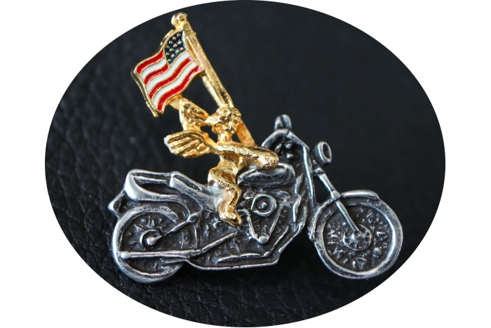 Motorcycle Angel Pin Motorcycle Angel Pin