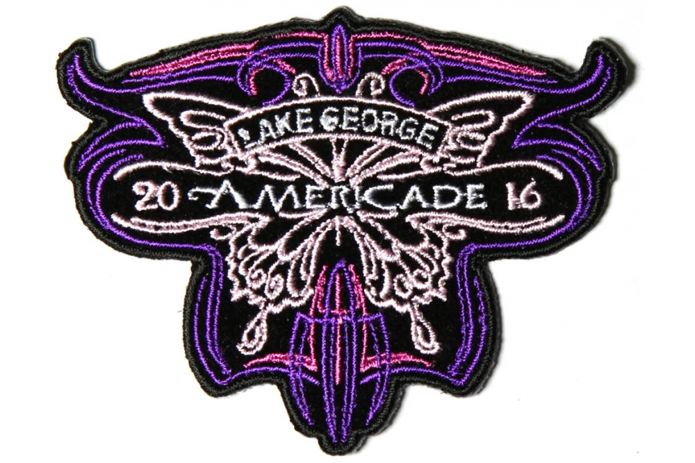 Americade 2016 Bike Week Patch Butterfly