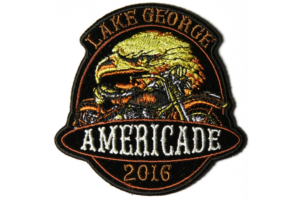 Americade 2016 Bike Week Patch Eagle Motorcycle
