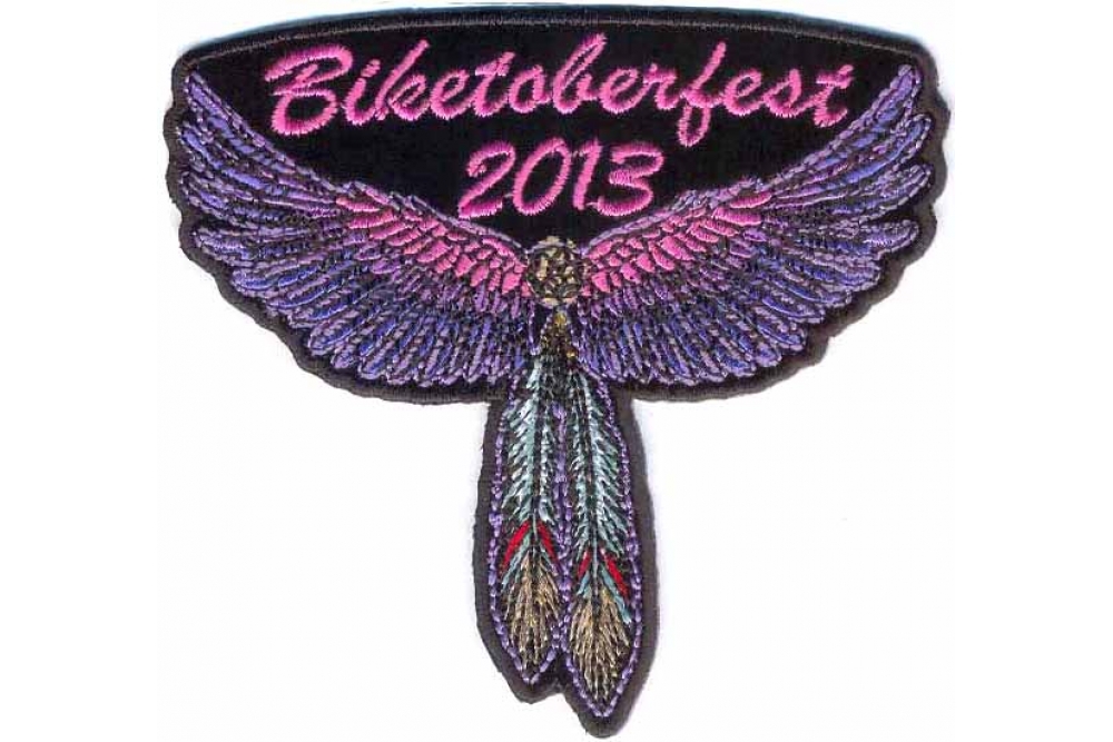 Biketoberfest 2013 Pink Wings Patch