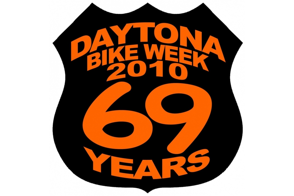 Daytona 2010 Shield Patch Black Orange