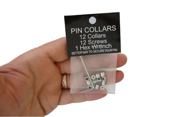 shown on hand for size comparison