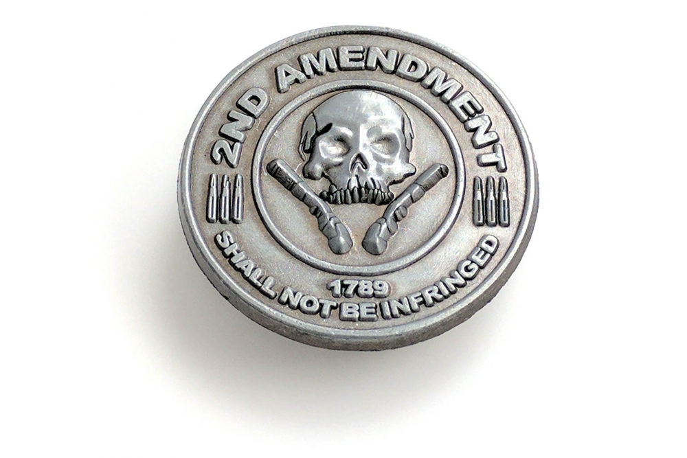 2nd Amendment Gun Rights Pin