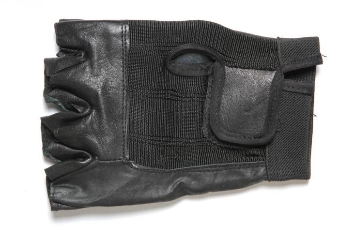 Fingerless Motorcycle Riding Gloves Black Fingerless Motorcycle Riding Gloves Black