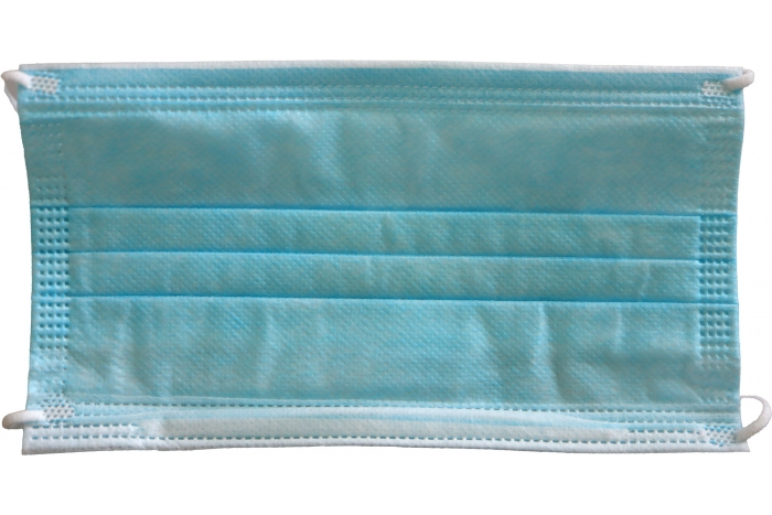 Protective Face Mask shown on jeans