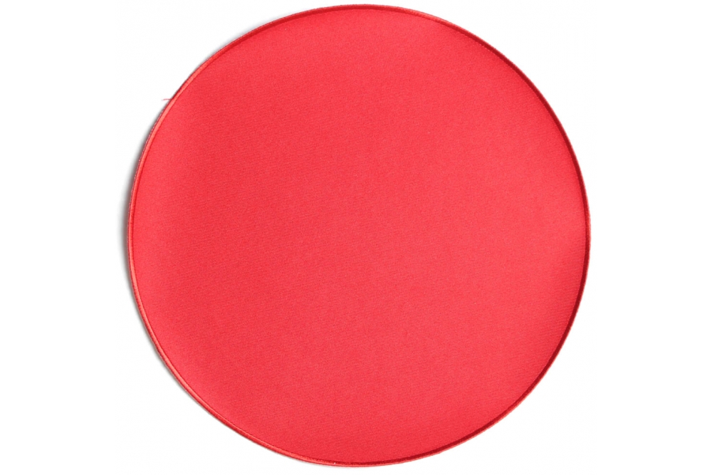 Red 10 Inch Round Blank Patch