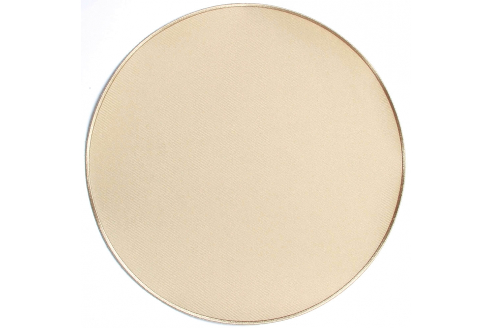 Tan 10 Inch Round Blank Patch