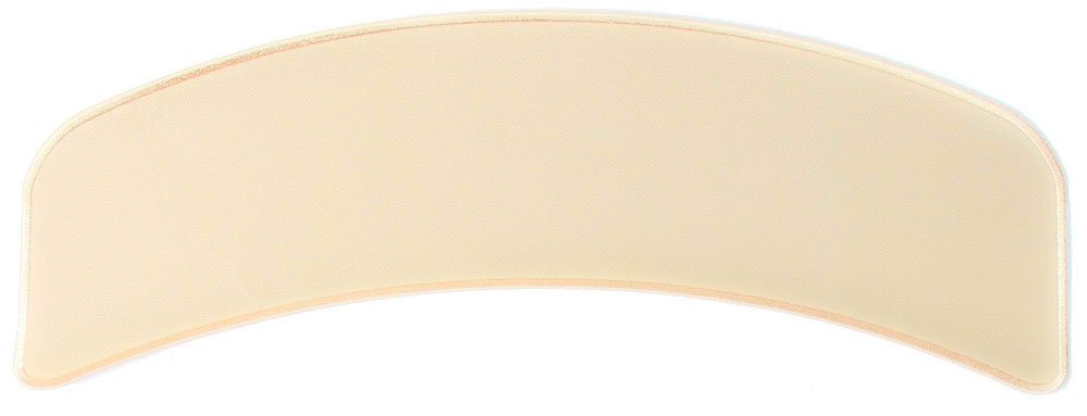 Tan 11 Inch Arched Blank Patch Rocker