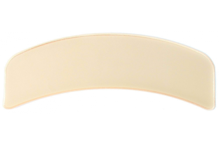 Tan 11 Inch Arched Blank Patch Rocker