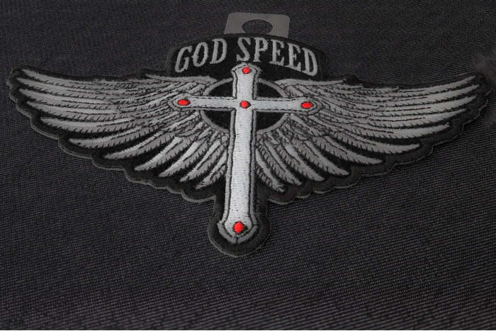 God Speed Patch diagonal view