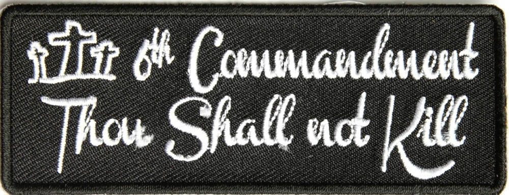 6th Commandment Patch