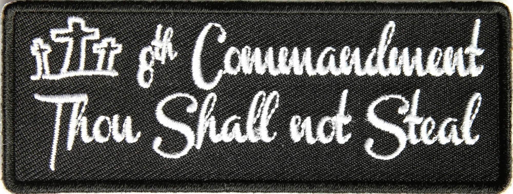 8th Commandment Patch