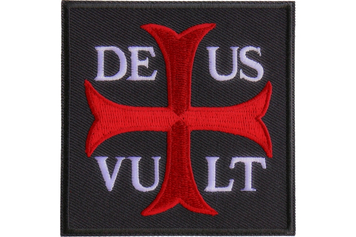 Deus Vult GOD WILLS Christian Patch
