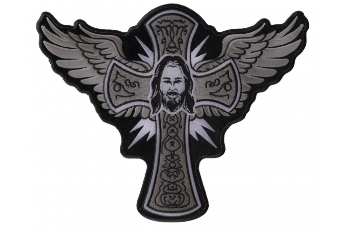 Christian Cross Jesus Patch
